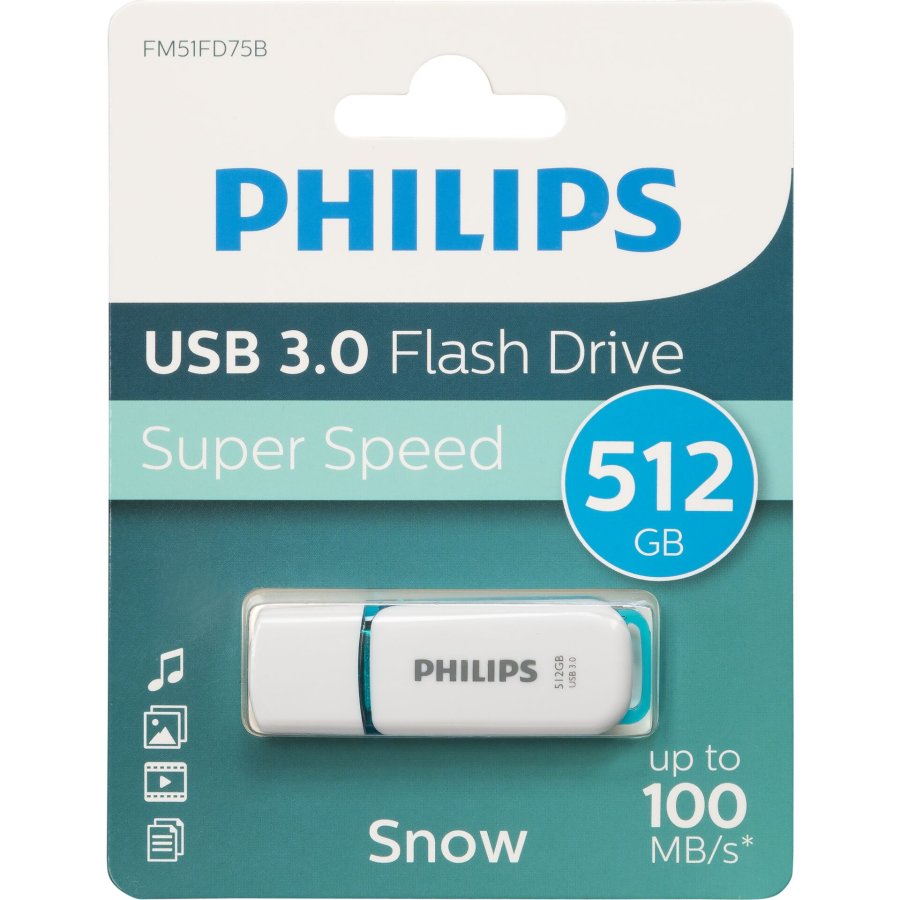 Philips USB 3.0            512GB Snow Edition Spring Green #1