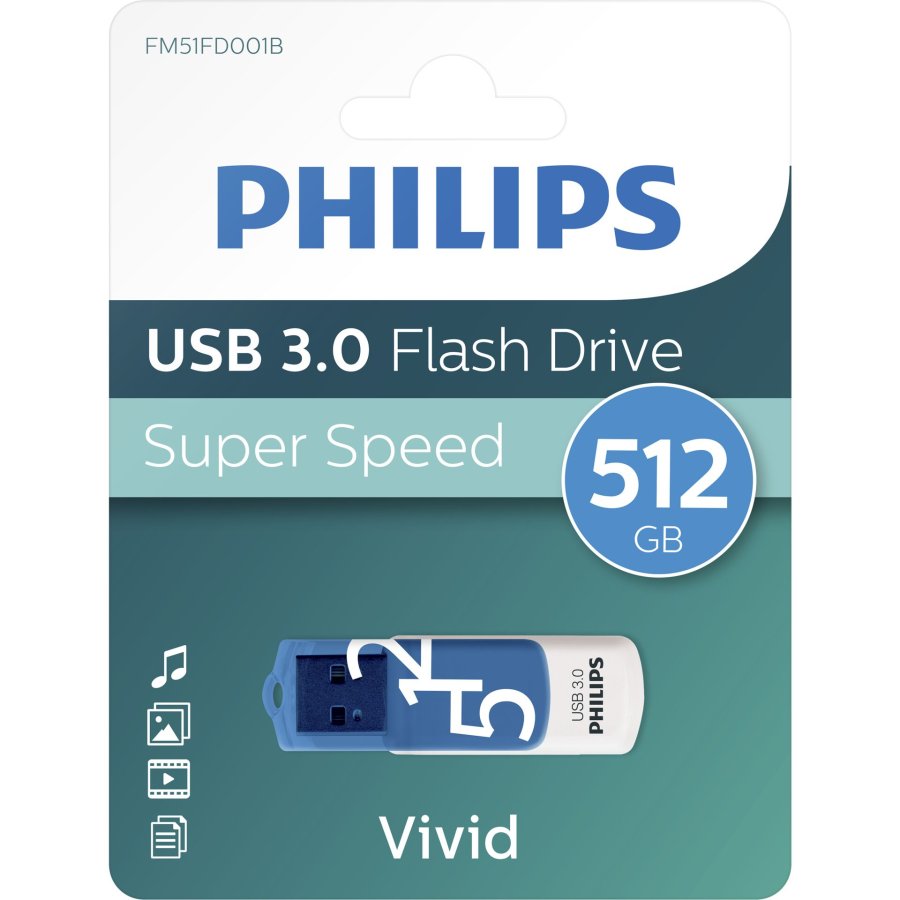 Philips USB 3.0            512GB Vivid Edition Spring Blue #2