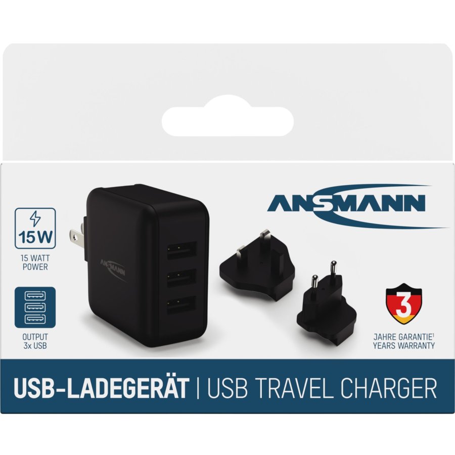 Ansmann Travel Charger TC315 2 USB-Ports 15W        1001-0139 #10