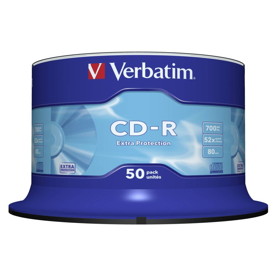 1x50 Verbatim Data Life CD-R 80 52x Speed, ExtraProtection #2