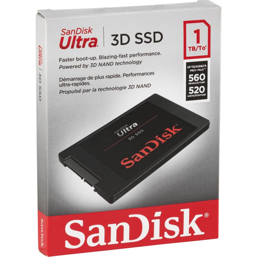 SanDisk SSD Ultra 3D         1TB R/W 560/530 MBs SDSSDH3-1T00-G26 #1