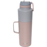 Asobu Twin Pack Bottle with Mug Pink, 0.9 L + 0.6 L #1