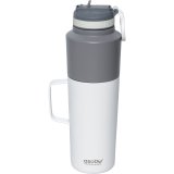 Asobu Twin Pack Bottle with Mug white, 0.9 L + 0.6 L #1