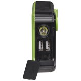 Denver PSO-10012 10000mAh Solar Power Bank with Handle Dynamo #8