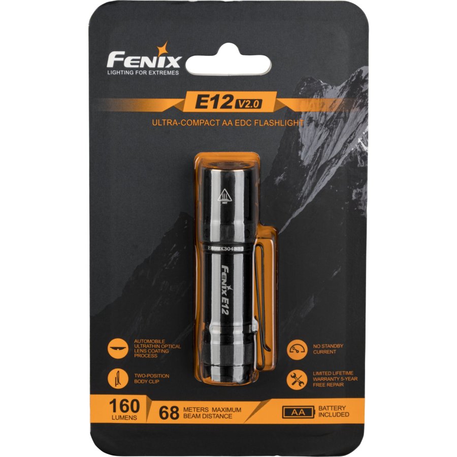 Fenix E12 V2.0 160 lm Torch #1