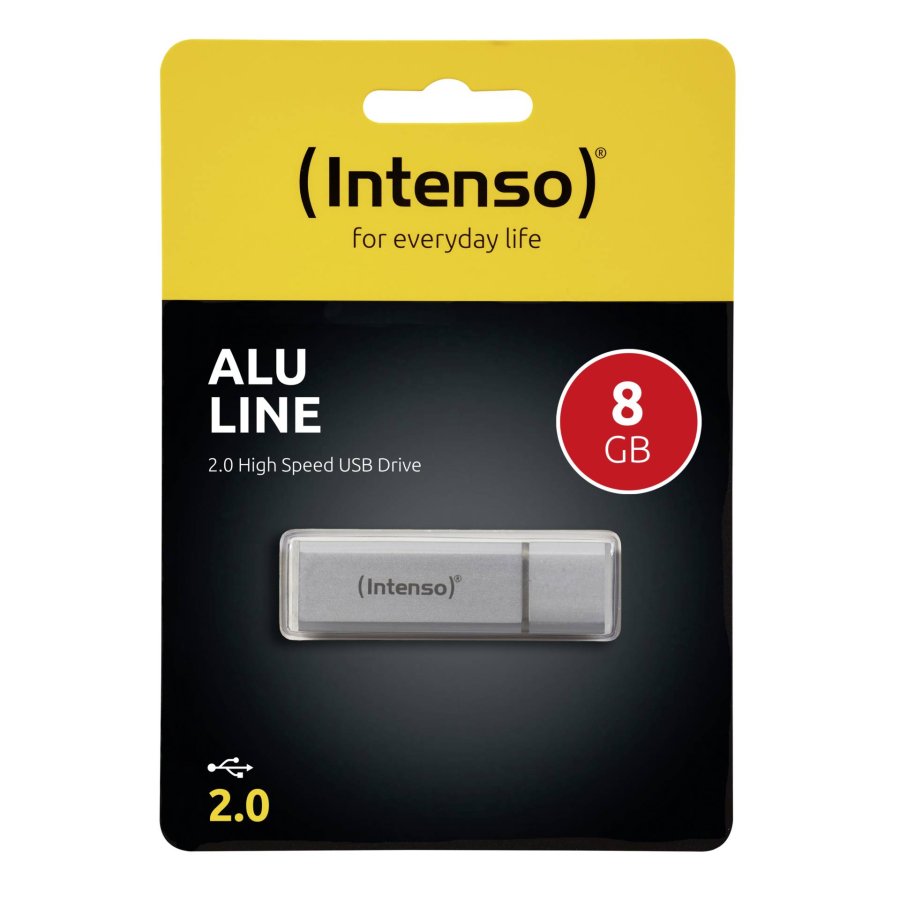 Intenso Alu Line silver 8GB USB Stick 2.0 #3