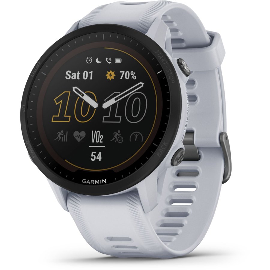 Garmin Forerunner 955 Solar Whitestone/black #1