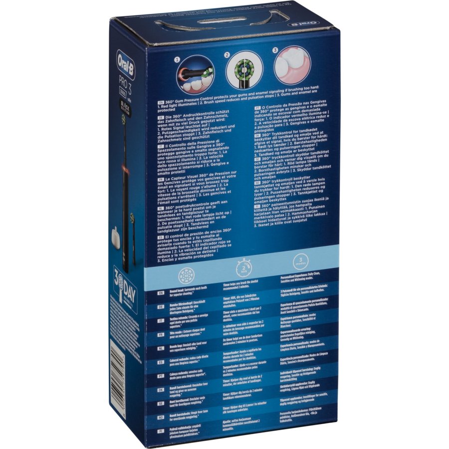 Oral-B PRO 3 3000 Cross Action Black Edition  JAS 22 #2