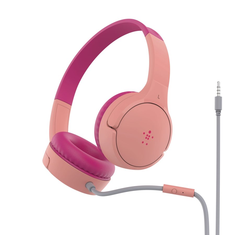 Belkin Soundform Mini On-Ear Kids Headphone pink AUD004btPK #3