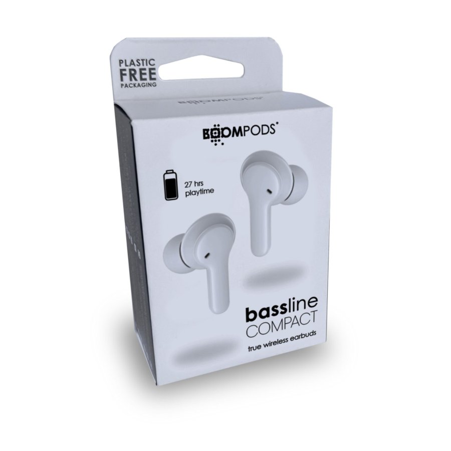 Boompods Bassline Compact White #9