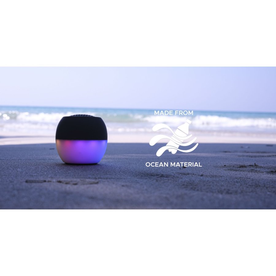 Boompods Tide Round  Speaker Soundflare Black #10
