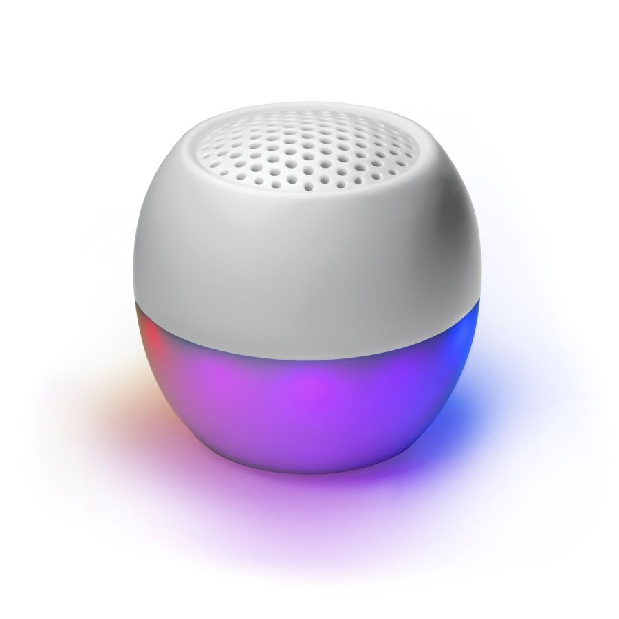 Boompods Tide Round  Speaker Soundflare White #1