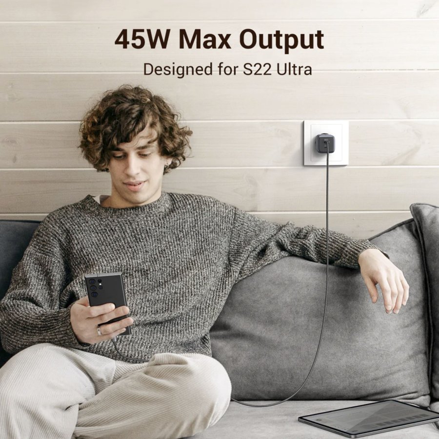 UGREEN Nexode 45W Dual USB-C PD Charger (25W+20W) #3