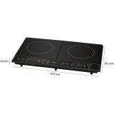 Clatronic DKI 3609 black Induction Double Hotplate #2