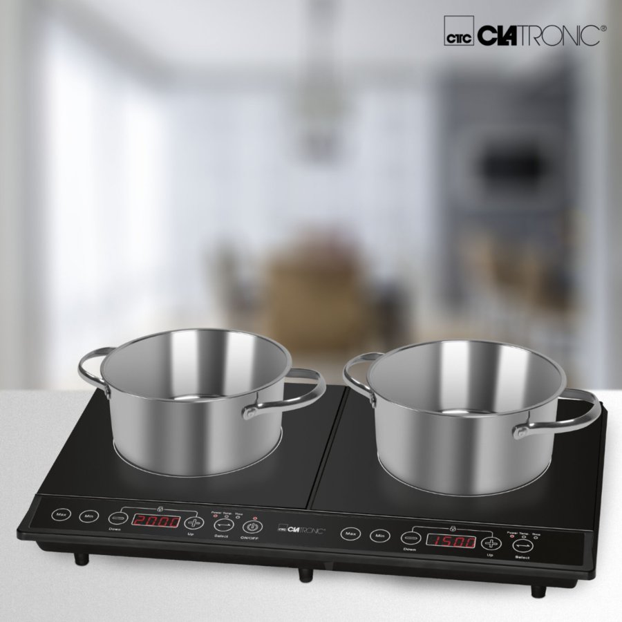 Clatronic DKI 3609 black Induction Double Hotplate #4