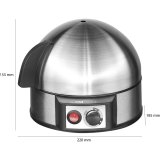 Clatronic EK 3321 ggekoger 7 g 400 W Sort, Rustfrit stl #2