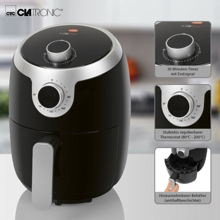 Clatronic FR 3769 H black Air Fryer #7