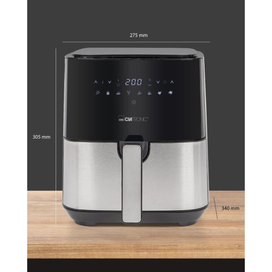 Clatronic FR 3782 H inox Air Fryer #5