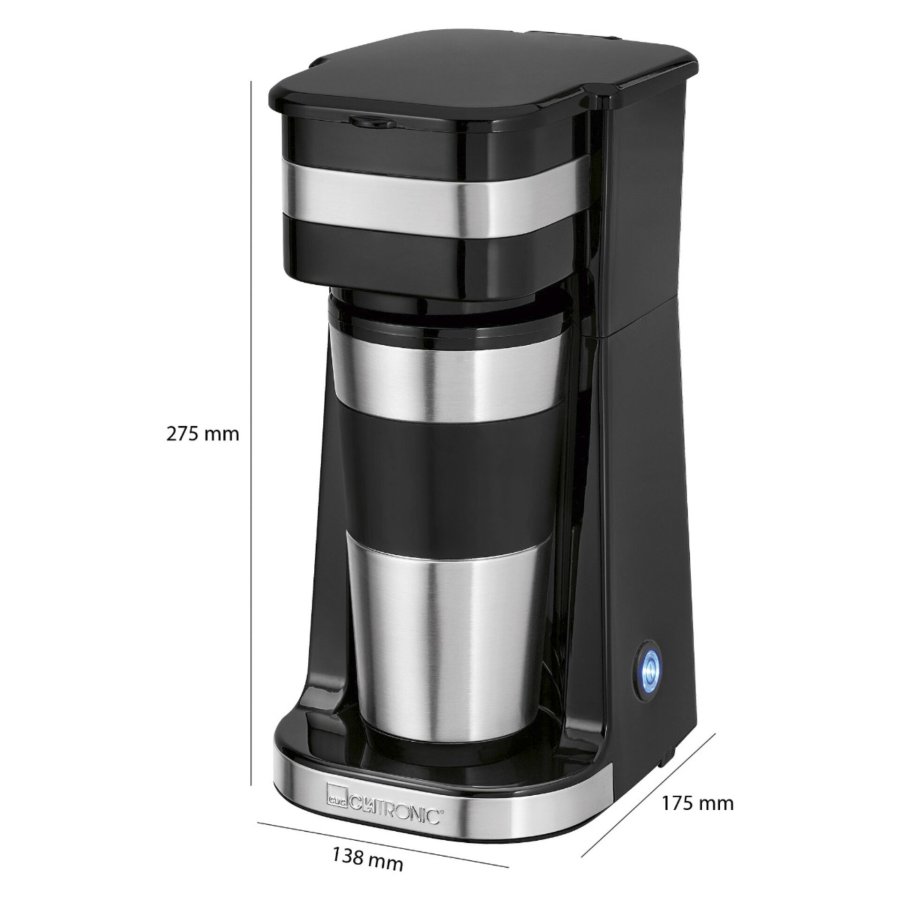 Clatronic KA 3733 Fuld-auto Filter kaffemaskine 0,4 L #2