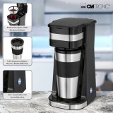 Clatronic KA 3733 Fuld-auto Filter kaffemaskine 0,4 L #4