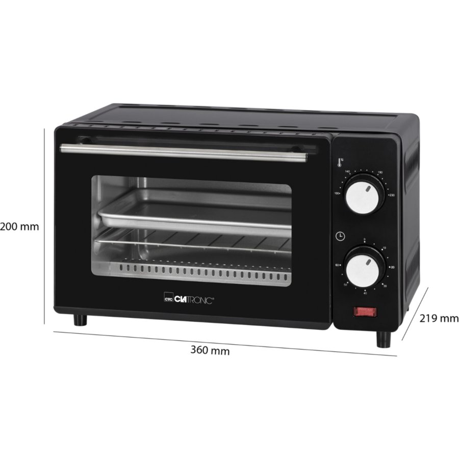 Clatronic MB 3746 black Mini Oven #2