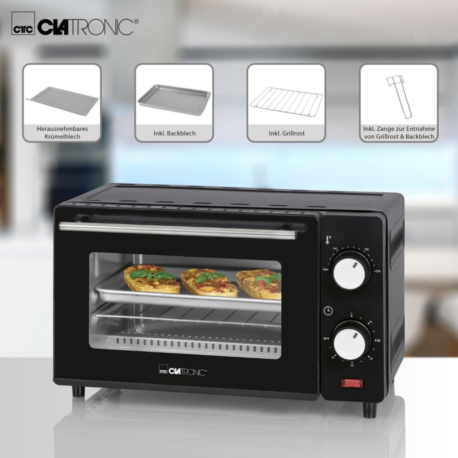 Clatronic MB 3746 black Mini Oven #6
