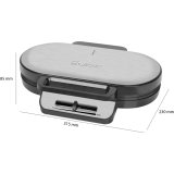 Clatronic WA 3745 black-inox Waffle Maker #2