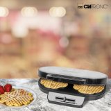 Clatronic WA 3745 black-inox Waffle Maker #9