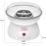 Clatronic ZWM 3478 candyfloss maskine Hvid 500 W #2