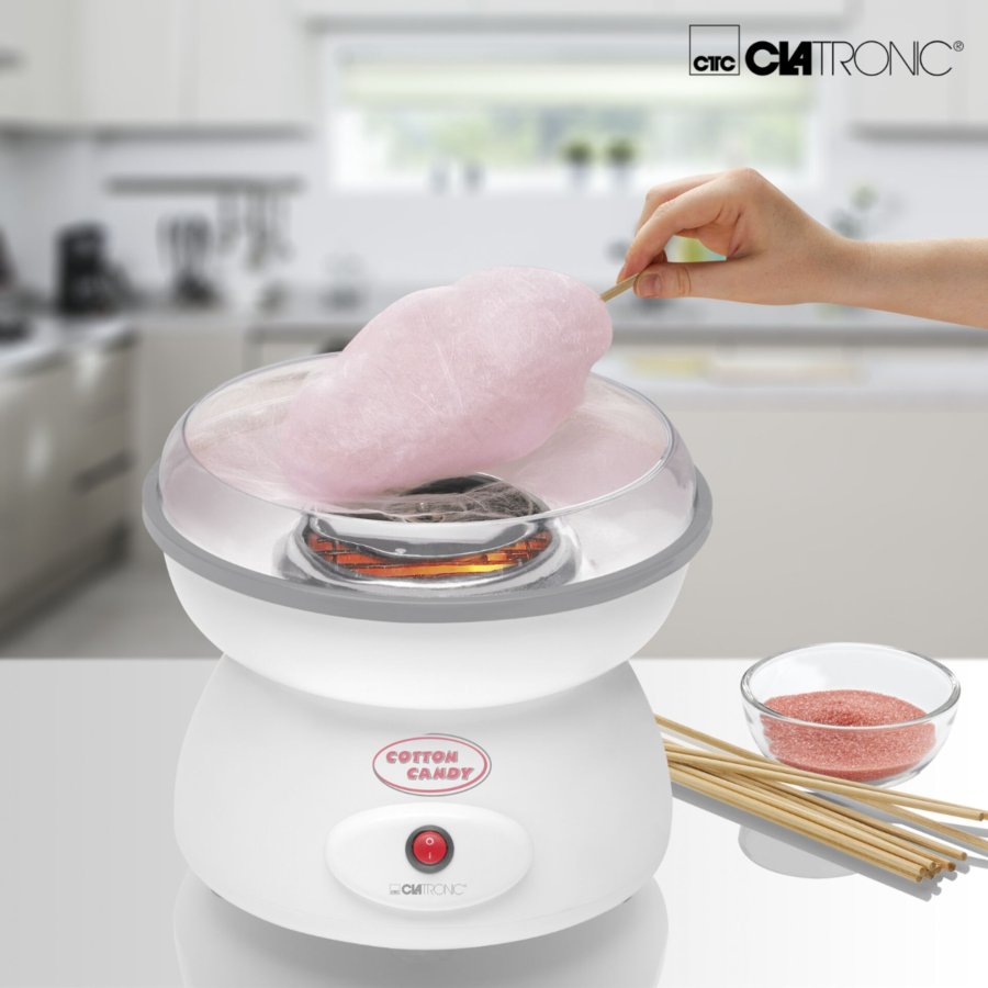 Clatronic ZWM 3478 candyfloss maskine Hvid 500 W #3