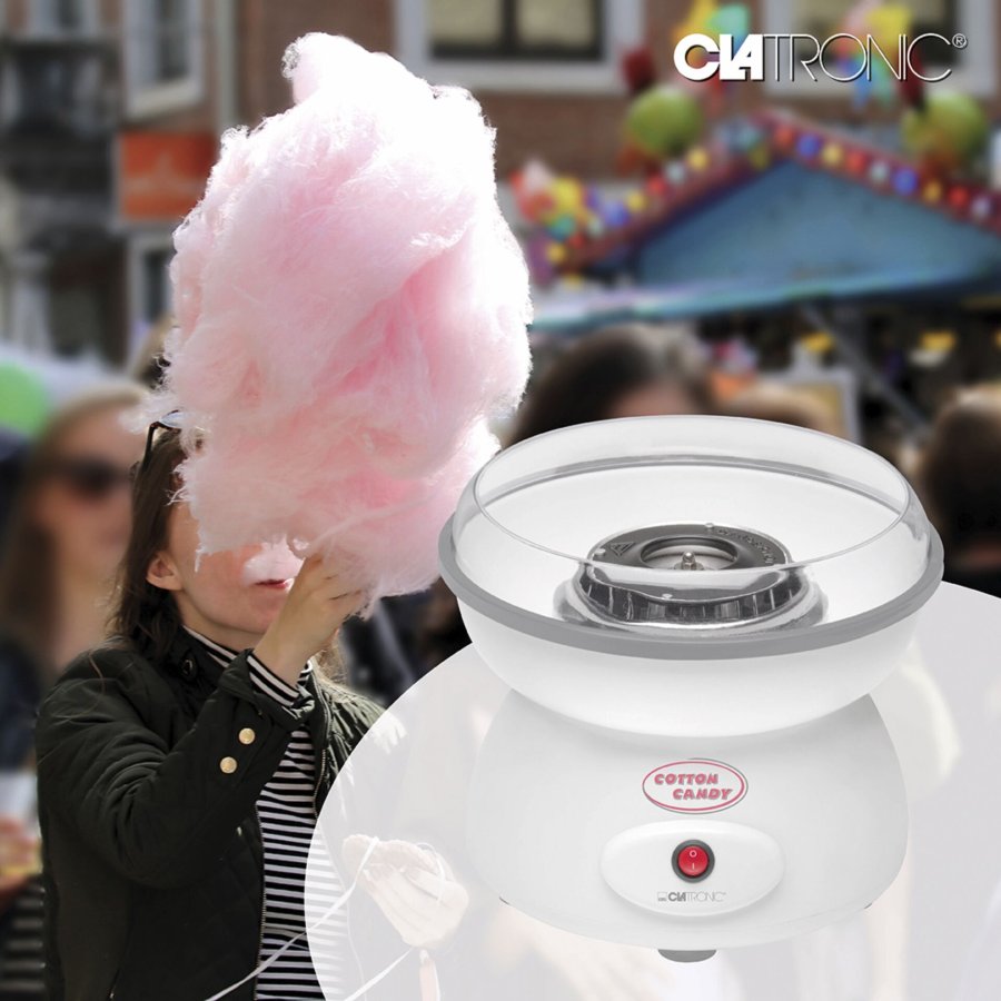 Clatronic ZWM 3478 candyfloss maskine Hvid 500 W #5
