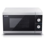 Sharp Home Appliances YC-MG01E-S mikroblgeovn Bordplade Kombination mikroovn 20 L 800 W Sort, Gr #1