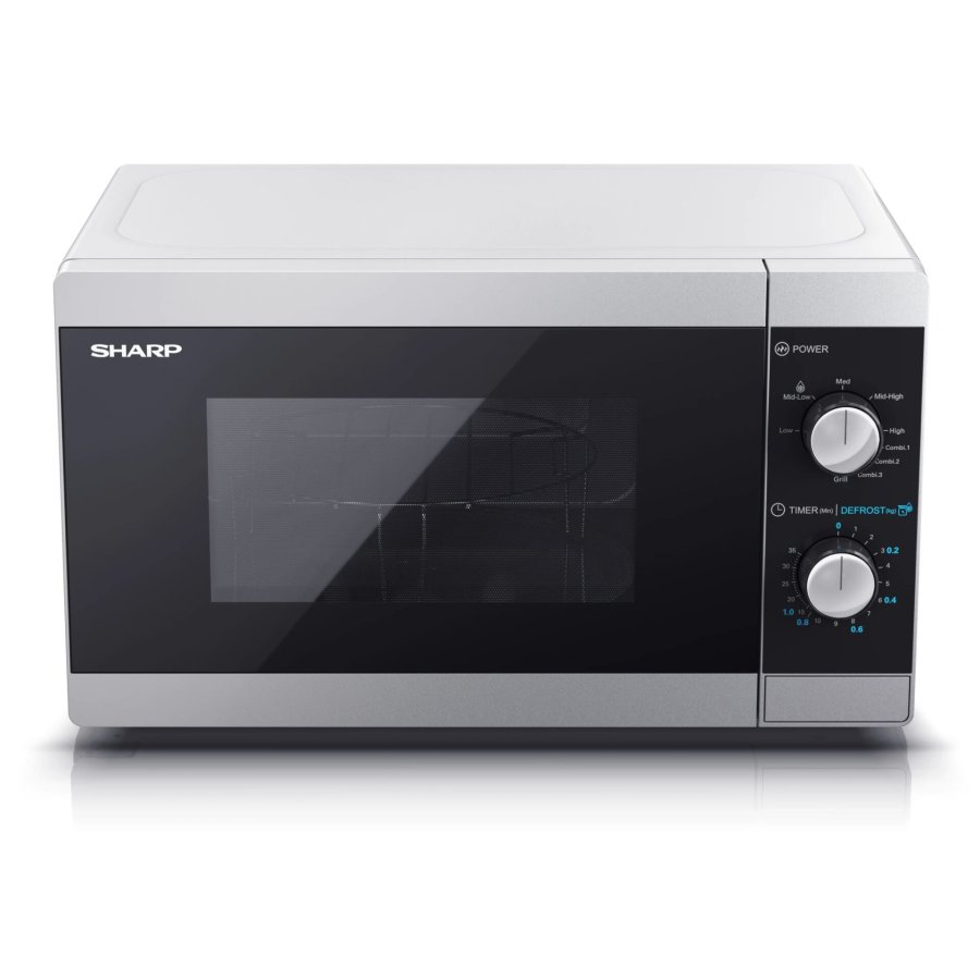Sharp Home Appliances YC-MG01E-S mikroblgeovn Bordplade Kombination mikroovn 20 L 800 W Sort, Gr #1