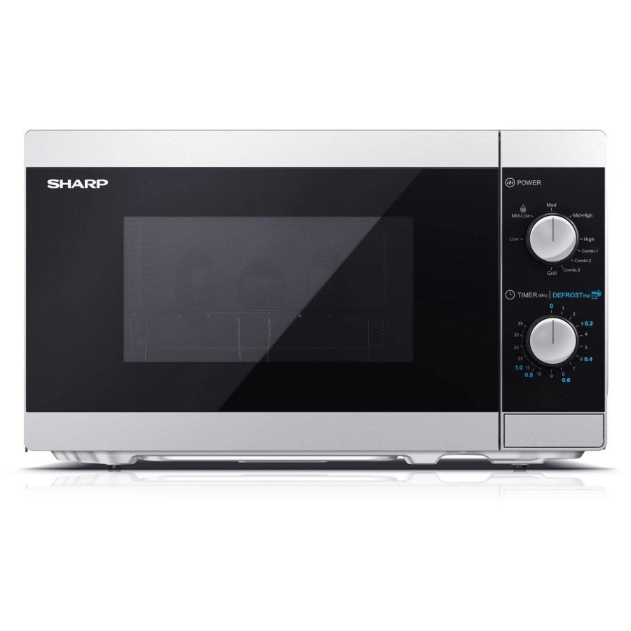 Sharp Home Appliances YC-MG01E-S mikroblgeovn Bordplade Kombination mikroovn 20 L 800 W Sort, Gr #2