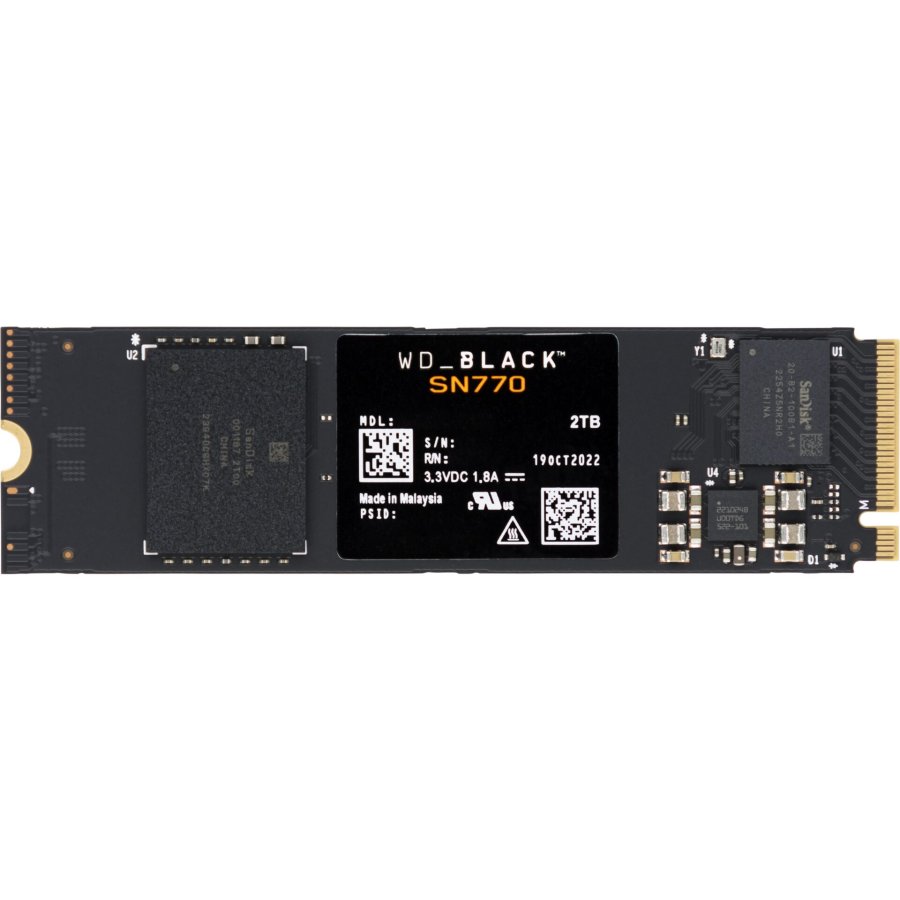 Western Digital Black SSD    2TB SN770 NvMe           WDS200T3X0E #1