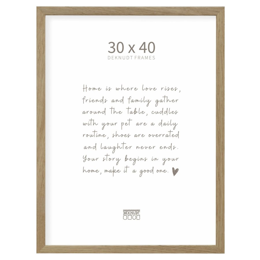 Deknudt S47CJ1             30x40 Frame solid oak #1