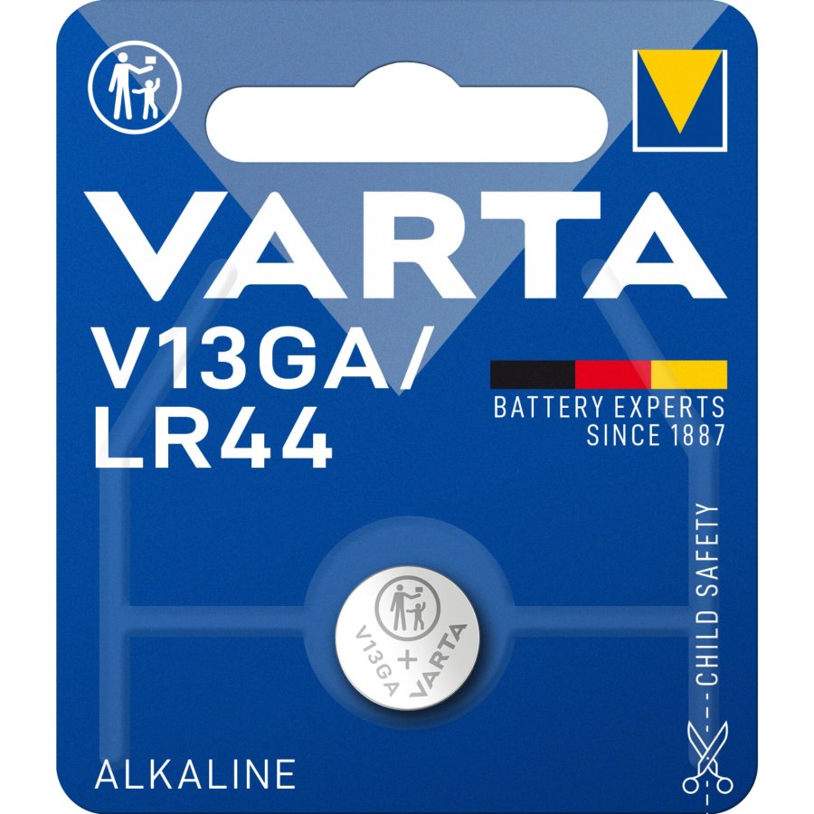 Alkaline Knapcellebatteri Lr44 1.5 V 1-Bobler #3