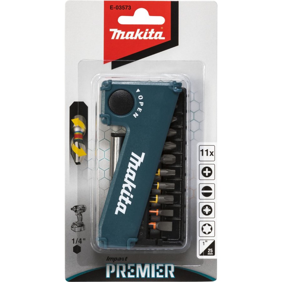Makita E-03573 Torsion Bit-Set 11pcs. #1