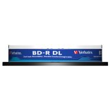 1x10 Verbatim BD-R Blu-Ray 50GB 6x Speed, white blue Cakebox #2