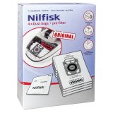 Udskiftningspose til Stvsuger Sil.ex Nilfisk (4 enheder) #1