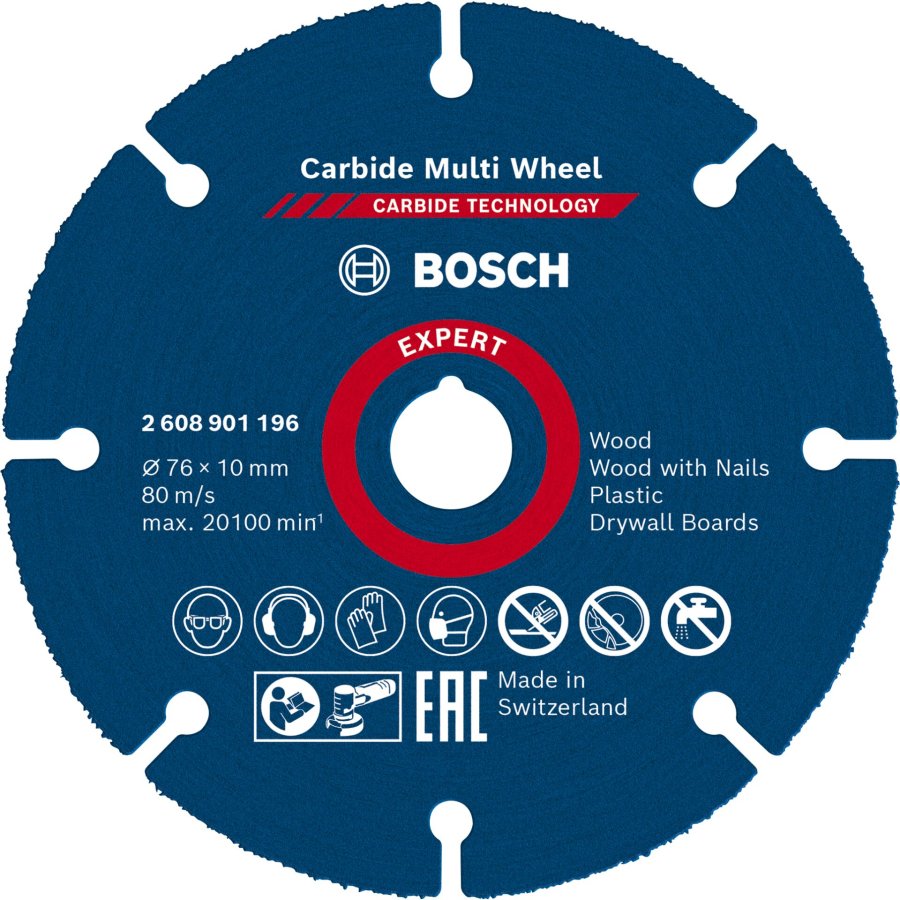 Bosch  Carbide Multiwheel 76x10 EXPERT #1