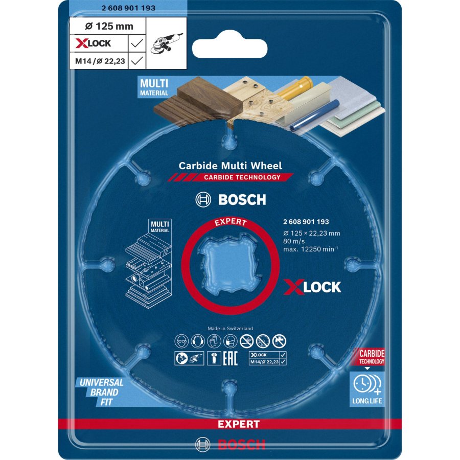 Bosch  X-LOCK CMW 125x22.23mm EXPERT #3