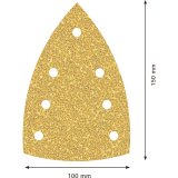 Bosch Sanding Pad C470,100x150 mm,K40,10x #2