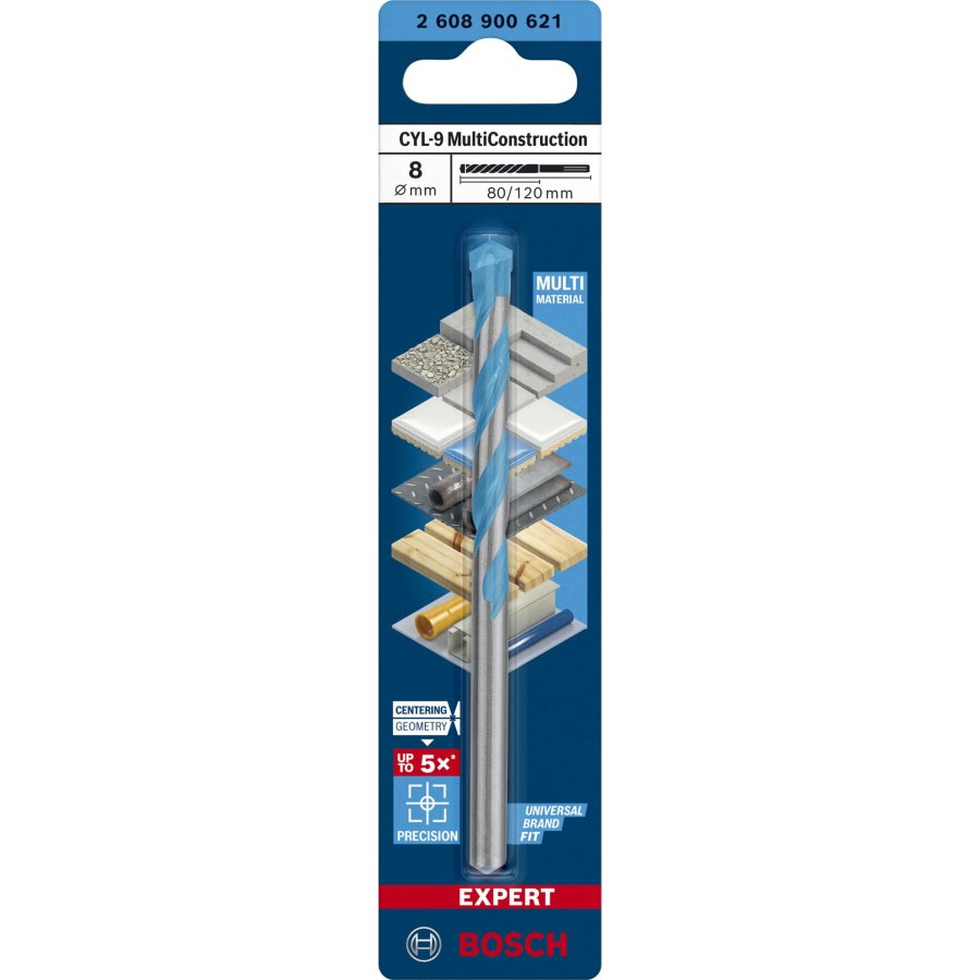 Bosch  CYL-9 MC Drill  8x80x120 EXPERT #1