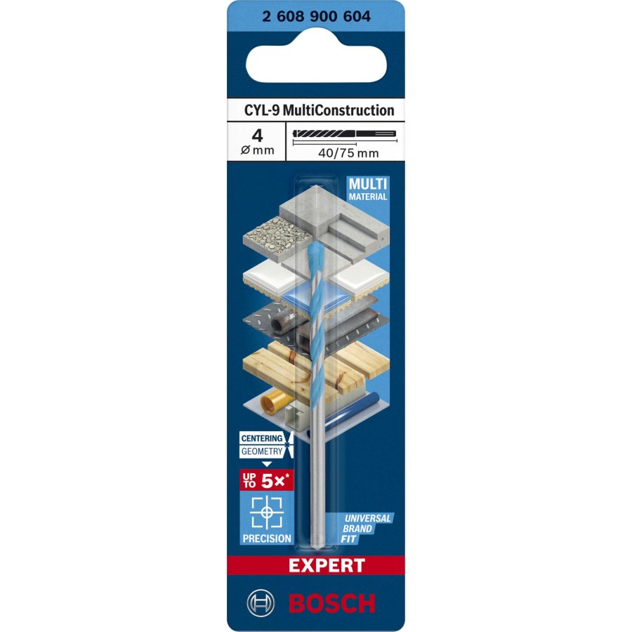 Bosch  CYL-9 MC Drill  4x40x75mm EXPERT #1