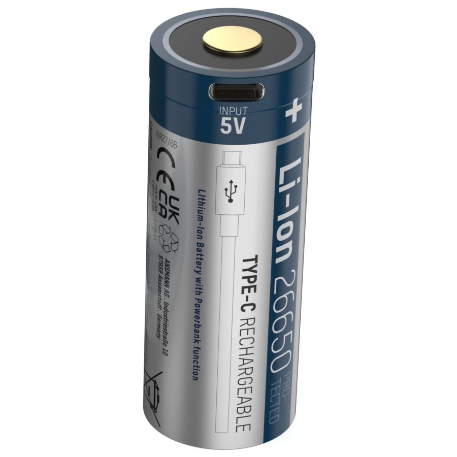 Ansmann Li-Ion 26650 5100mAh 3,6V Micro-USB socket  1307-0012 #2