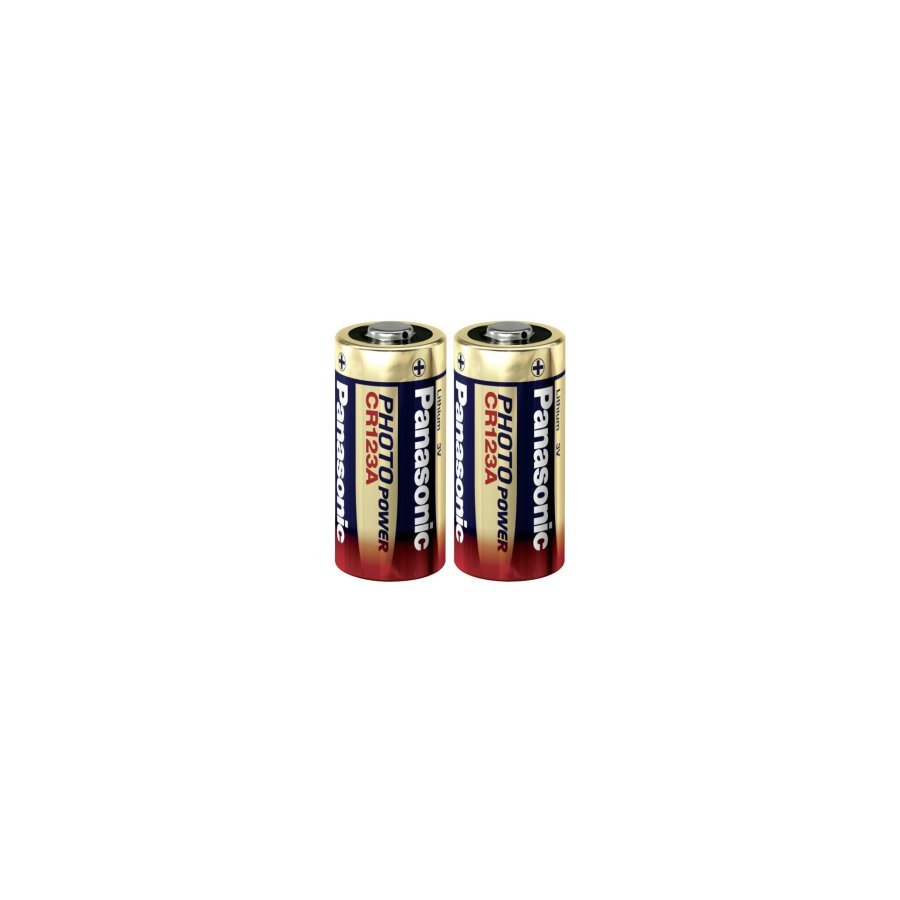 1x2 Panasonic Photo CR 123 A Lithium #2