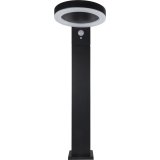 REV LED Solar Light Round black #1