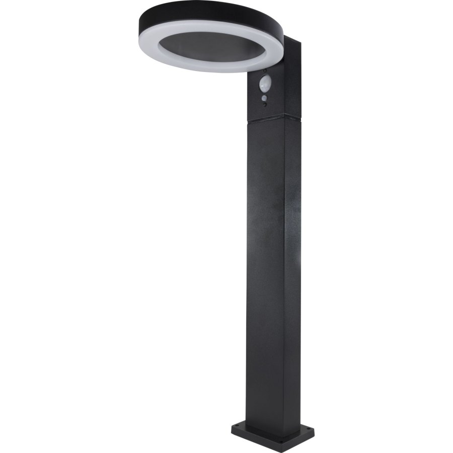 REV LED Solar Light Round black #2