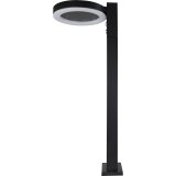 REV LED Solar Light Round black #3